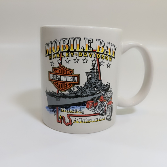 Harley-Davidson Coffee Mug Mobile Bay Alabama - Picture 1 of 6